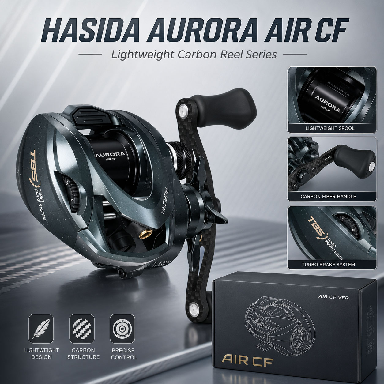Mulinello da Pesca HASIDA Auro - Daiwa Reel Bg recensione e prezzo
