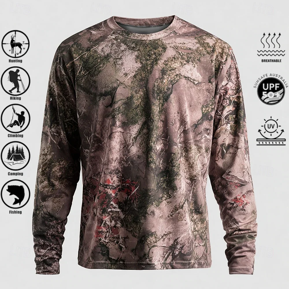 T-shirt da uomo a maniche lung - Fishing Shirt Uv Protection recensione e prezzo