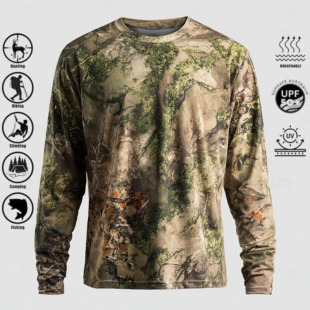 T-shirt da uomo a maniche lung - Fishing Shirt Uv Protection recensione e prezzo