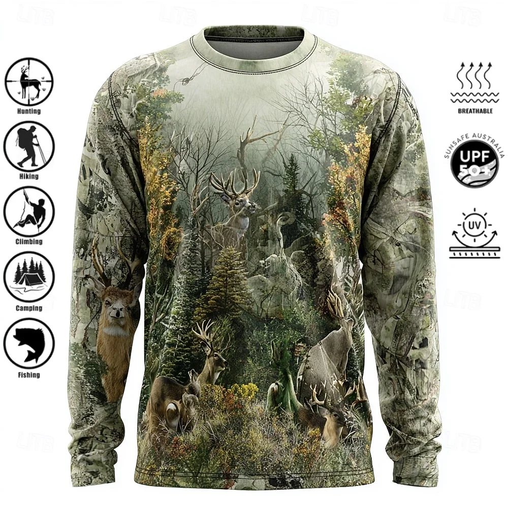 T-shirt da uomo a maniche lung - Fishing Shirt Uv Protection recensione e prezzo