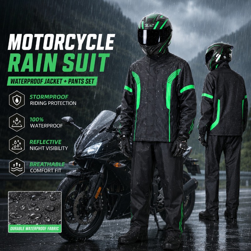 Completo Impermeabile per Moto - Fishing Rain Suit recensione e prezzo
